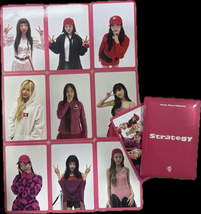 TWICE Strategy粉版+電子專+預購禮