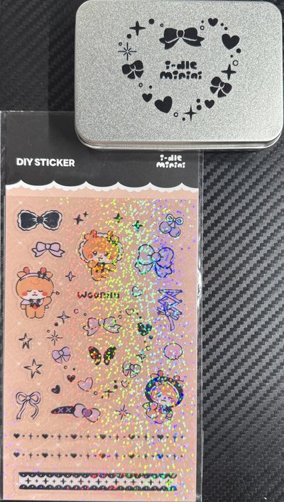 退坑｜鐵盒+琦貼紙｜不拆售