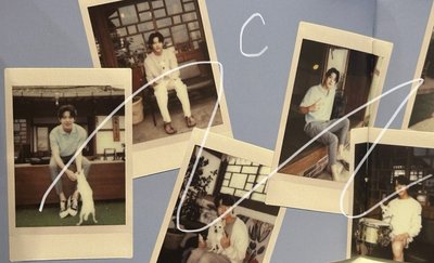 ［需綁二］Out of the blue 限定版 幕後花絮迷你寫真 送 手寫信