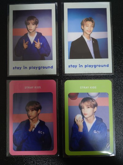 Stay in Playground 周邊卡 拍立得