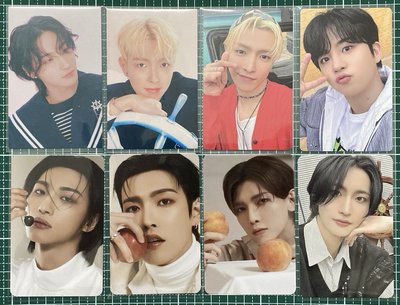 ATEEZ 夏寫 nacific 星化 弘中 潤浩 呂尚 鍾浩 特典卡