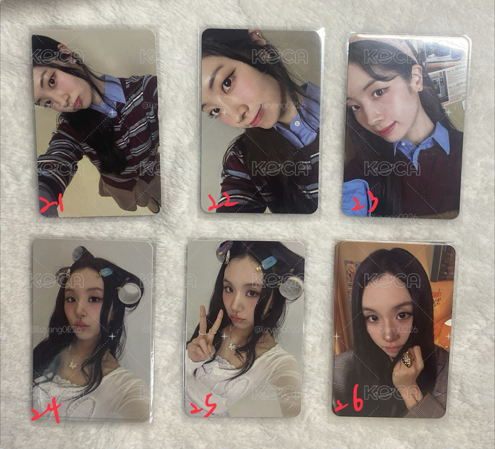 TWICE小卡區