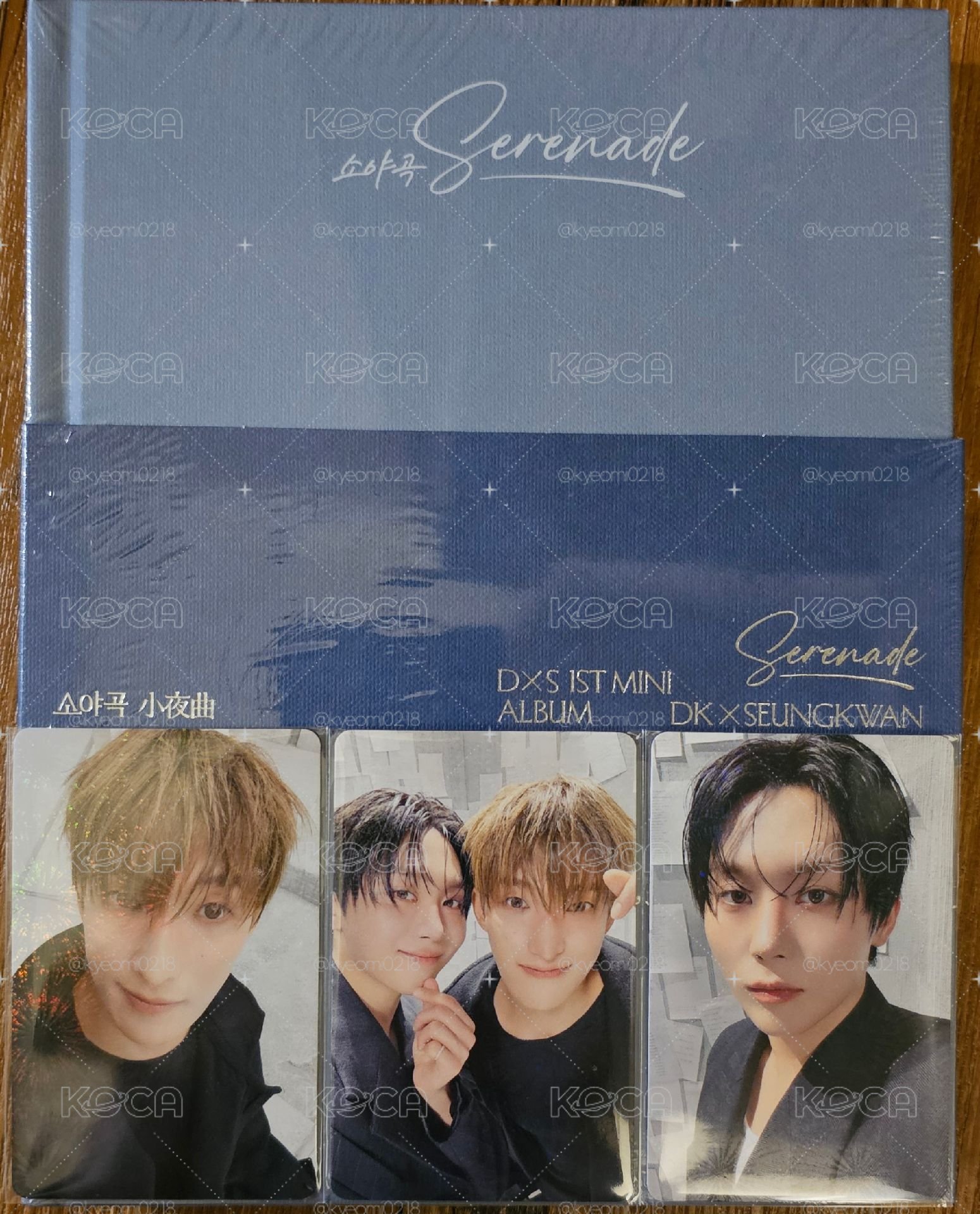 SEVENTEEN DxS SERENADE 碩寛小分隊一般版PB日本專輯小卡日區特典