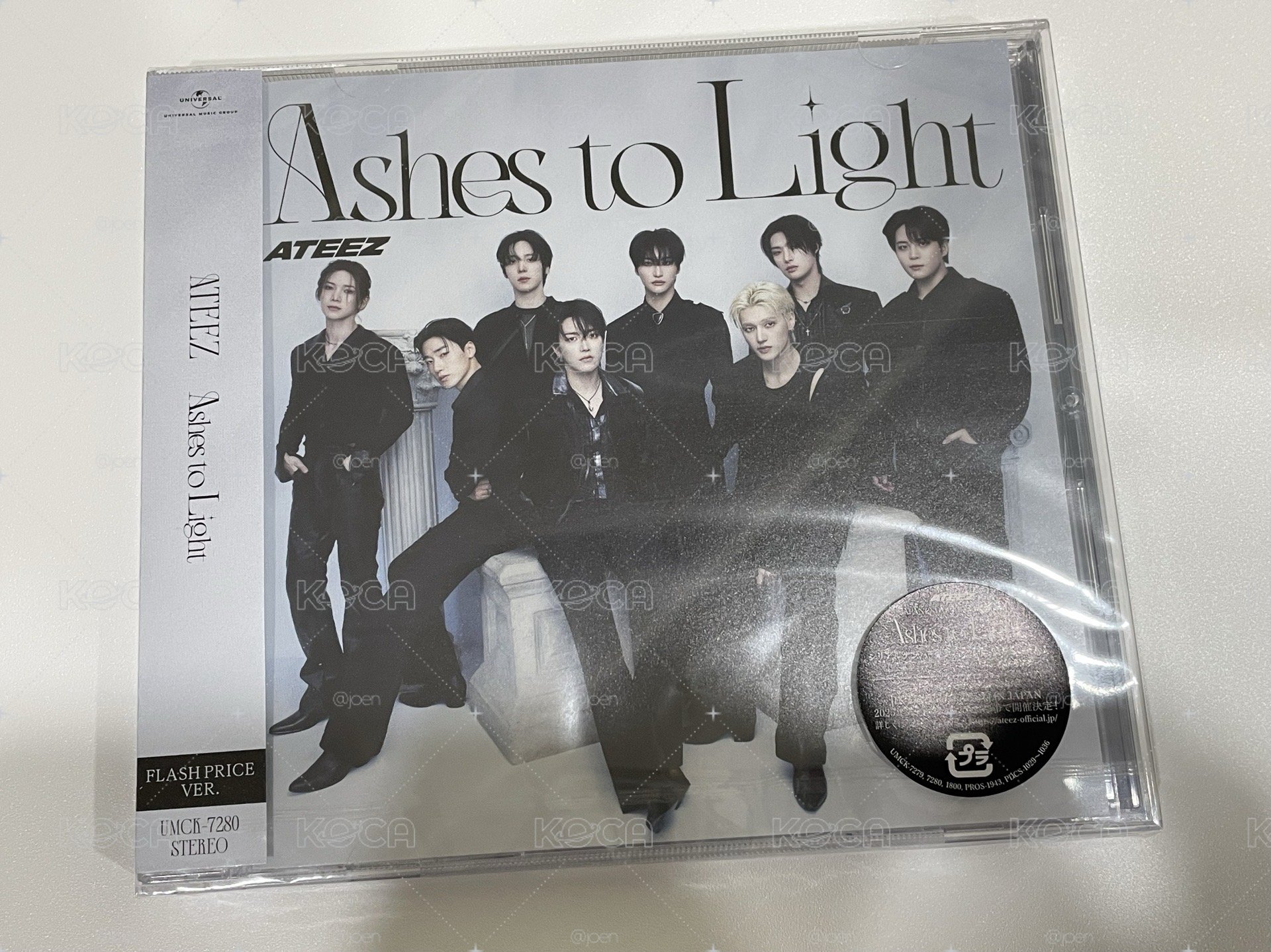 Ashes to Light 專輯 Flash Price盤（全新未拆）