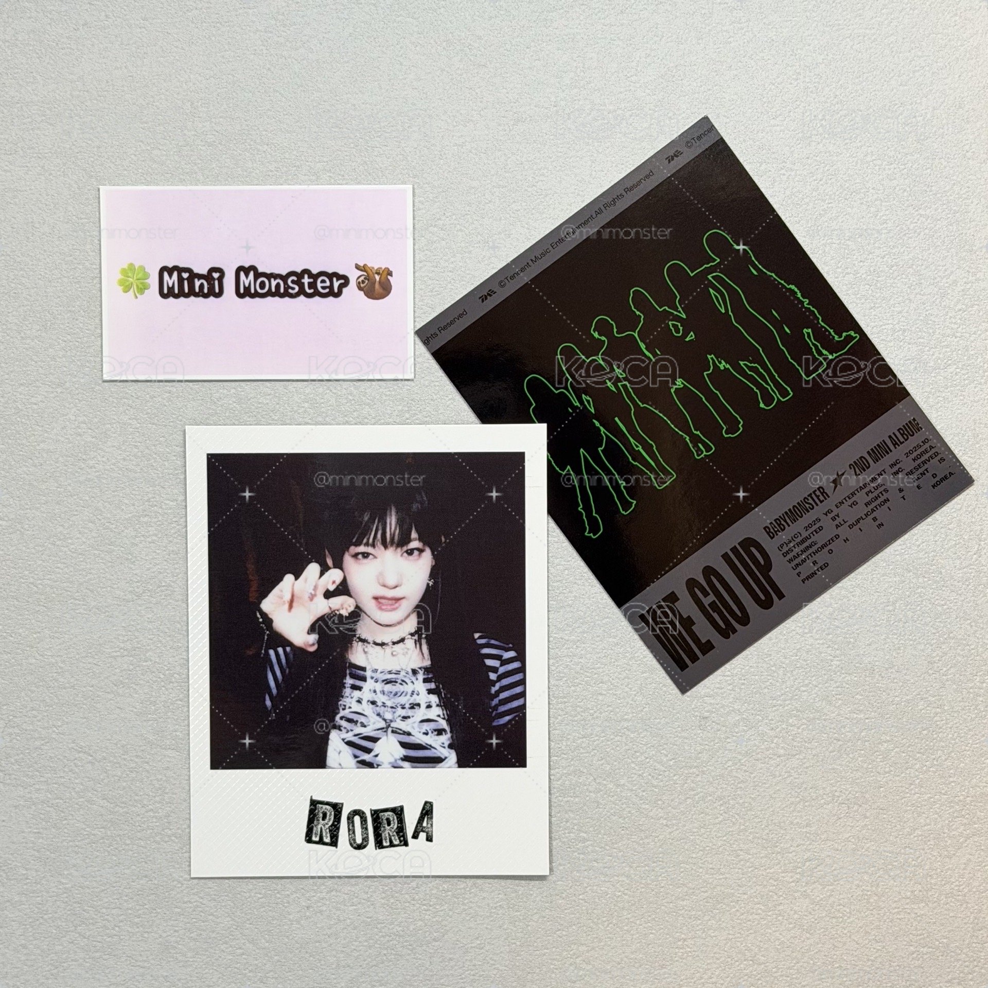 🍀Mini Monster🦥 碎卡拍立得茶