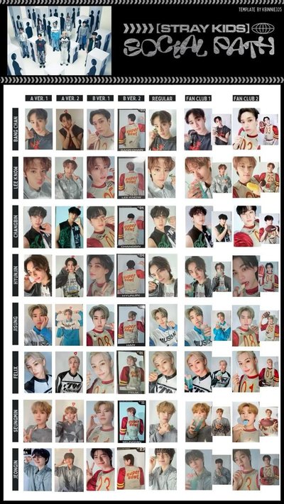 Stray kids DO it 專輯卡