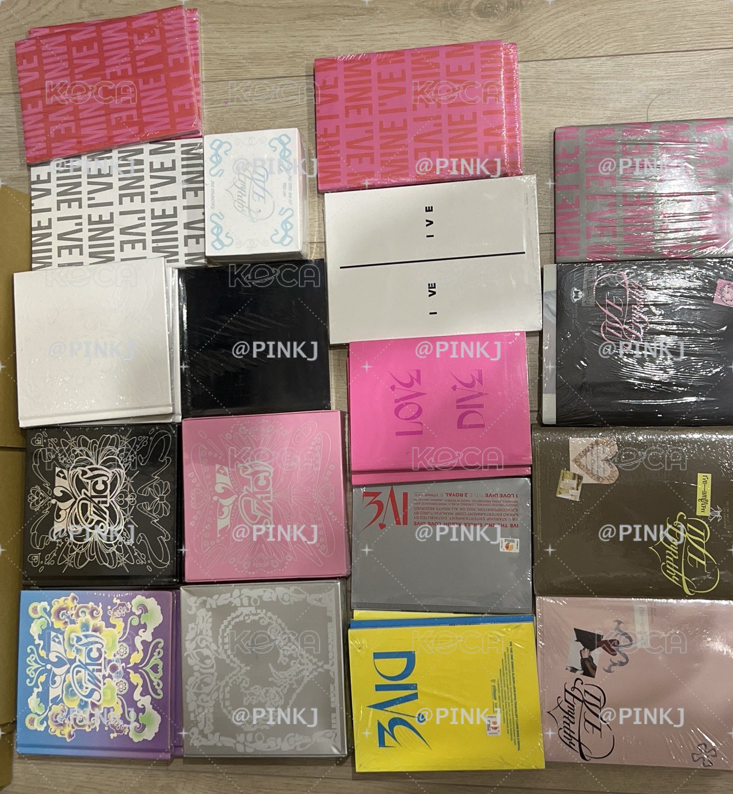 IVE 歷年全新未拆專
