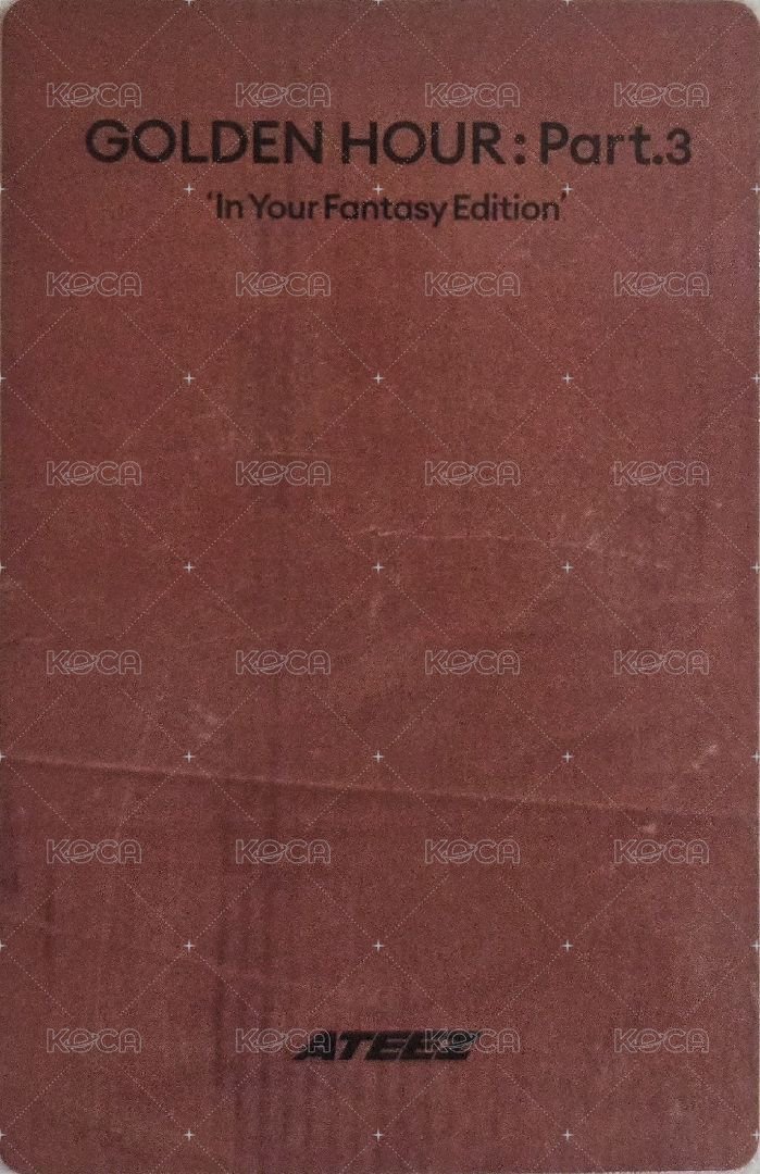 GH3 IYF 專輯卡 limited edition 背面