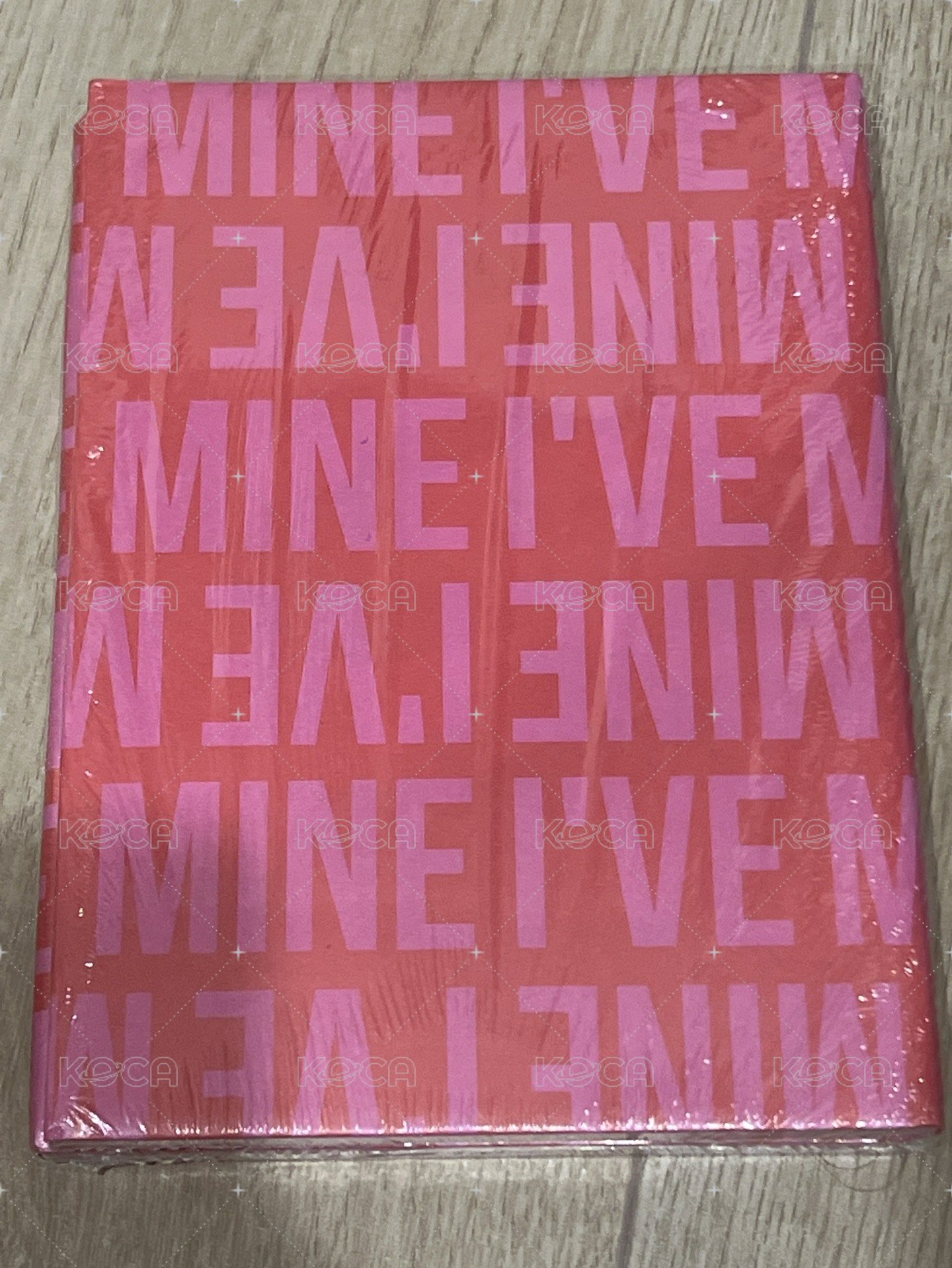MINE紅底粉字專(台灣現貨)