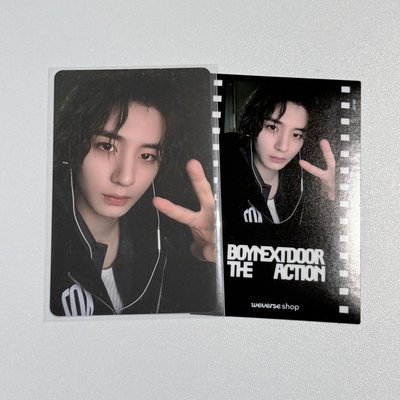 The Action WEVERSE 特典卡含貼紙