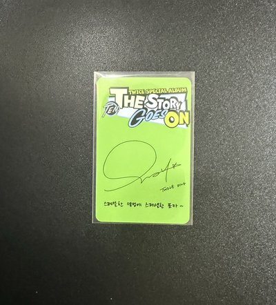 TWICE 十週年特別專 專卡 Mina