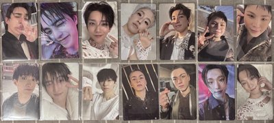 SEVENTEEN｜正規五特典卡、專卡