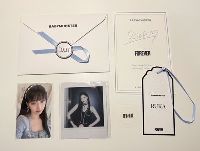 Forever 信封露 ruka 信封組 小卡 拍立得