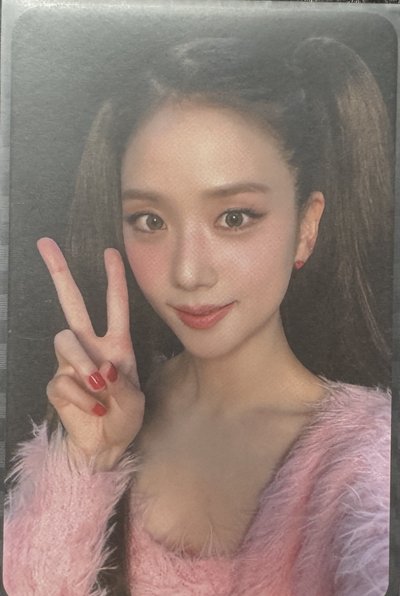 Jisoo簽售卡