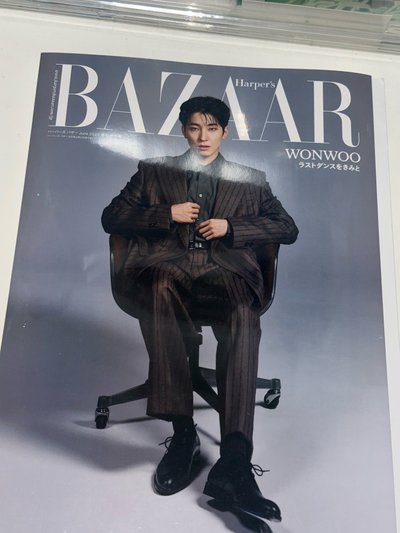 SEVENTEEN 演唱會卡包卡,Home圓佑衣架,圓佑6月特別版「Harper’s bazaar」雜誌