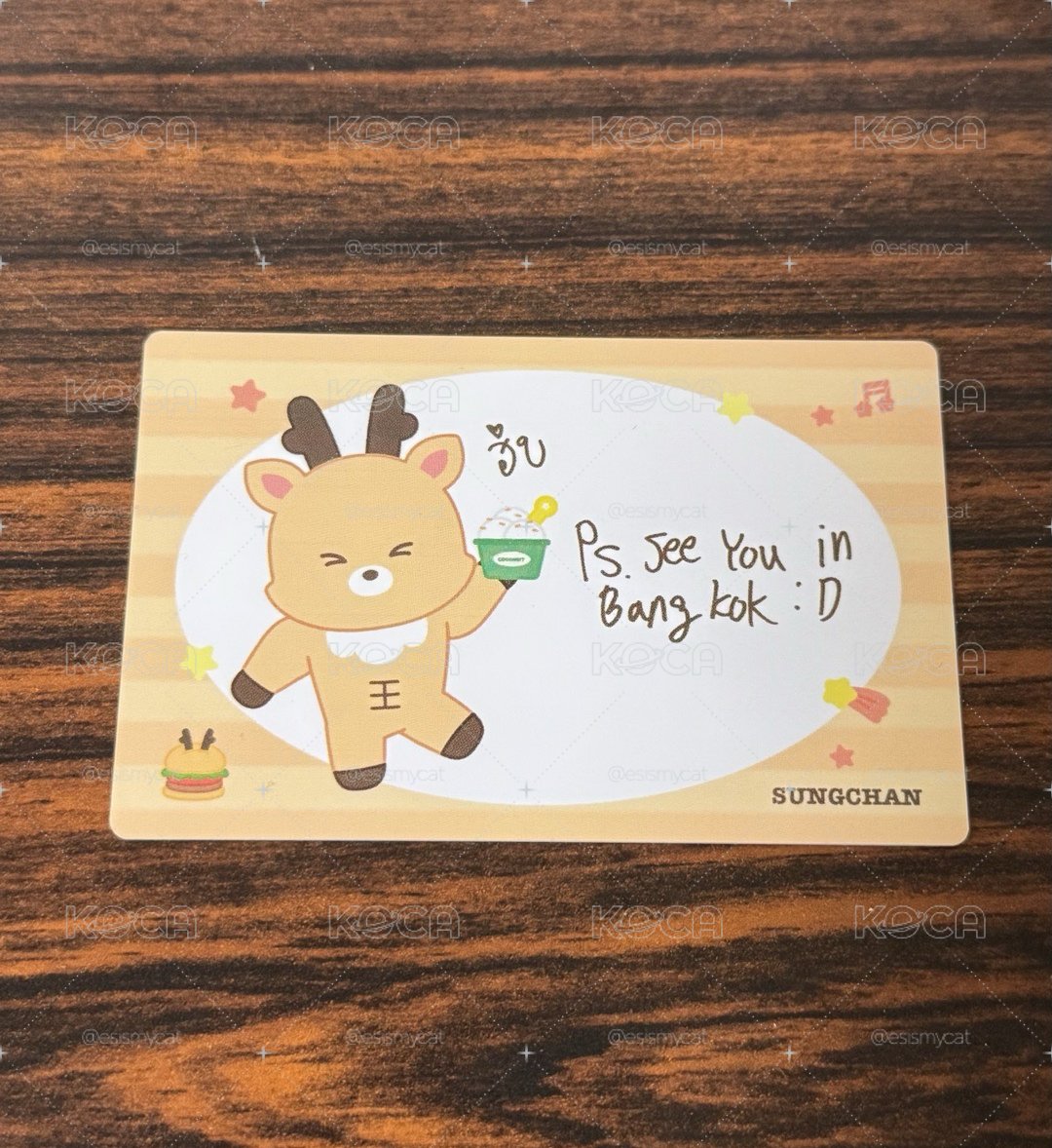 RIIZE 成燦🦌 烏拉鹿ID卡 泰國滿額卡