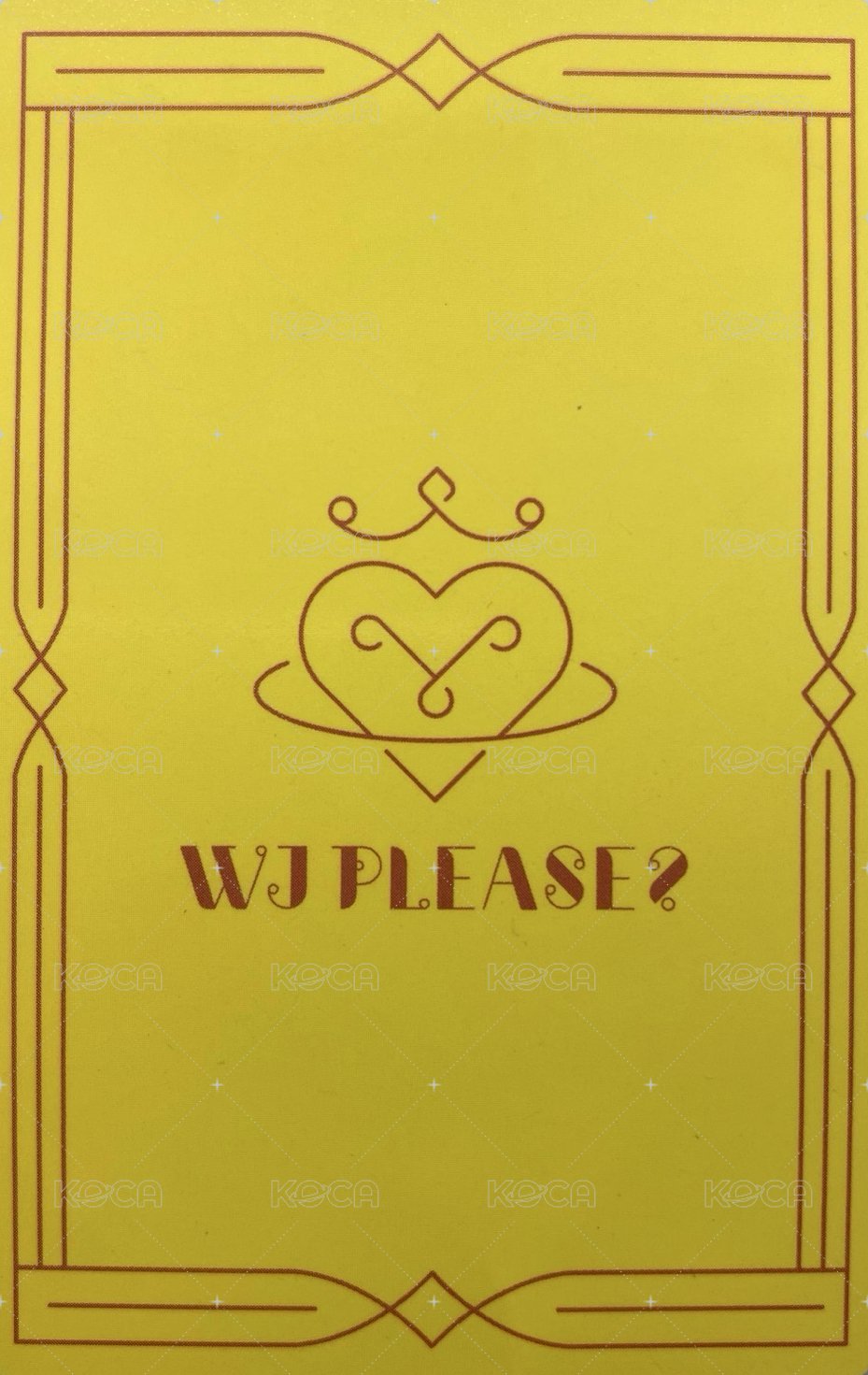 入場卡 / 場限卡  背面