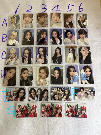 nmixx卡 有些需多帶