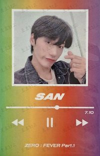 Fever pt.1 ATEEZ JP POP UP STORE 抽選卡 