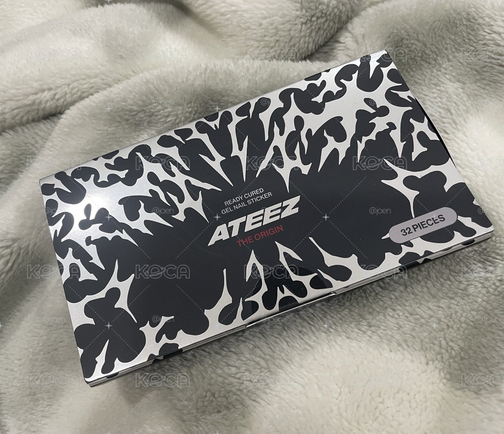 ATEEZ-fanplday 指甲貼
