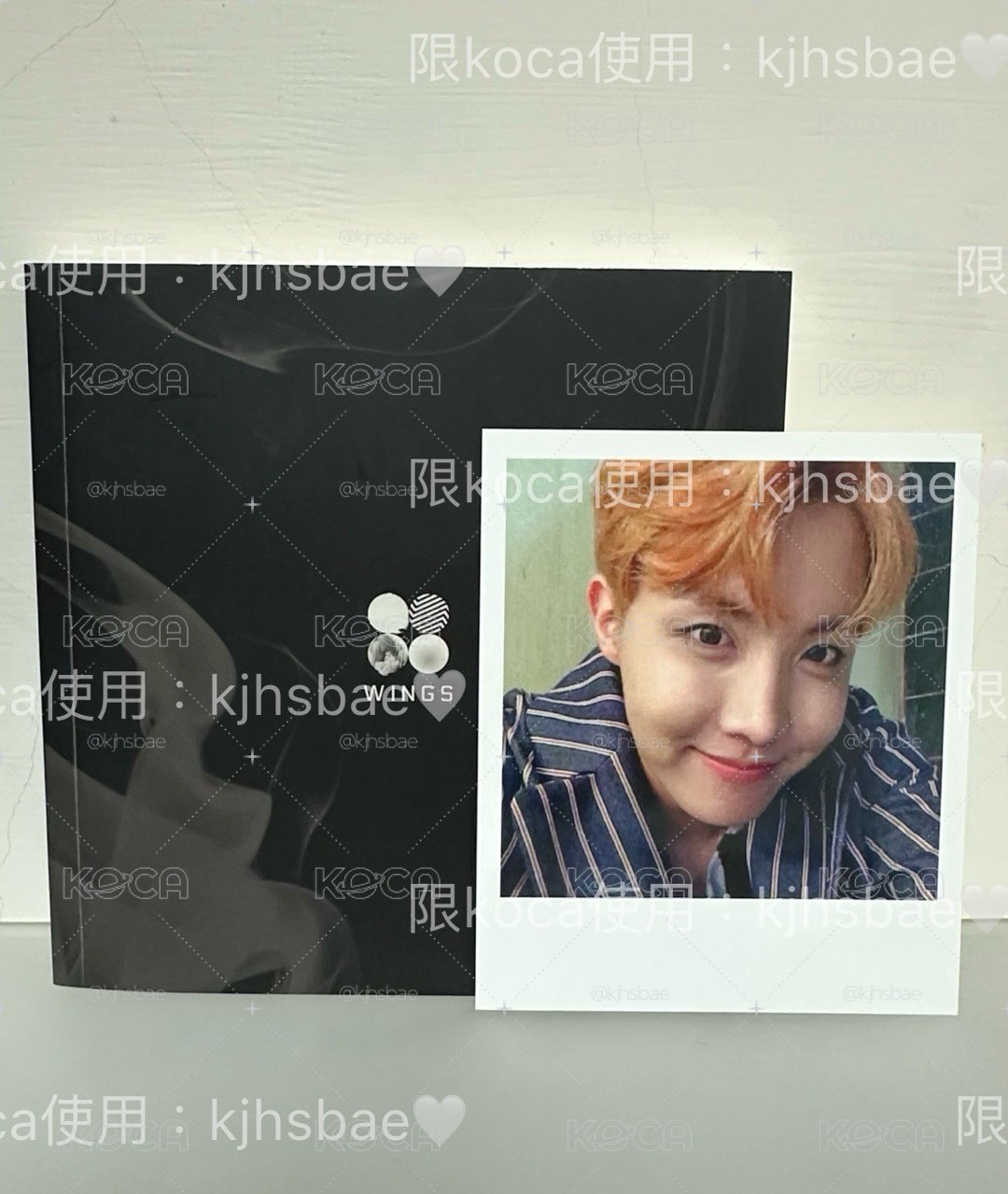 BTS防彈 WINGS 號錫 J-HOPE 現貨