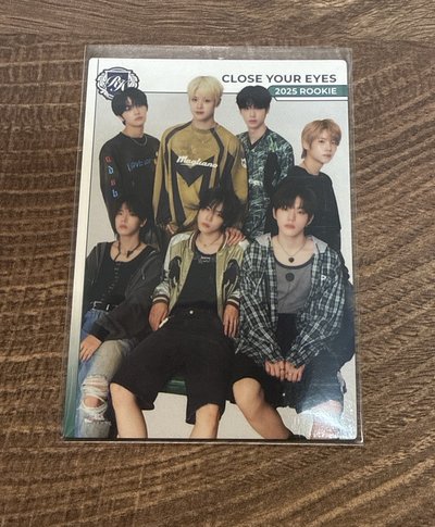 TELECA COLLECTION CARD 2025 K-POP ROOKIE