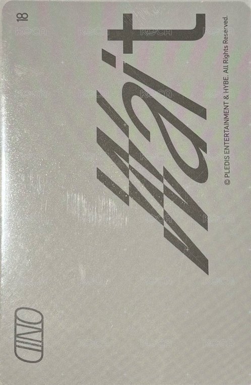 Wait wvs 隨機卡  背面