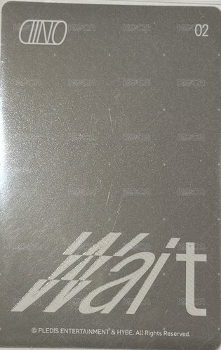 Wait wvs 隨機卡  背面