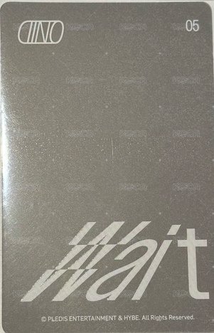 Wait wvs 隨機卡  背面