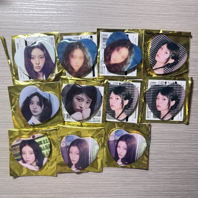 illit 日本甜點店愛心徽章🤍