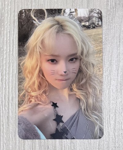 aespa 三巡 夜光貼紙冬 正規一 貓咪冬