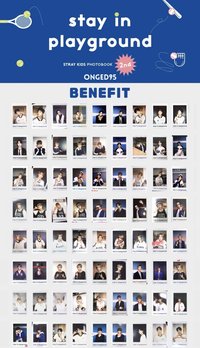 Stay in Playground 周邊卡 拍立得