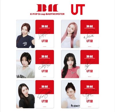 Uniqlo 聯名小卡一套（圖三多帶優先）