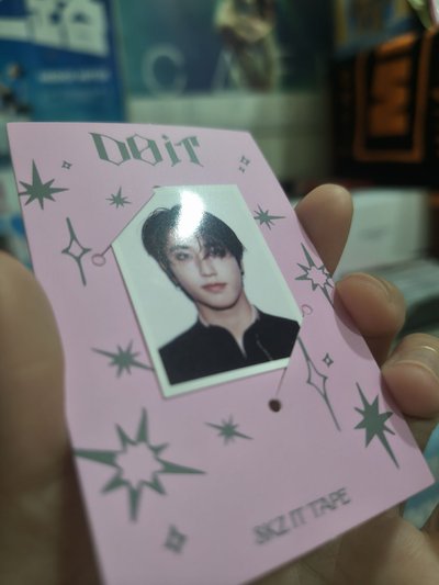 do it 寅單封 已拆 寅卡 韓證件照 貼紙