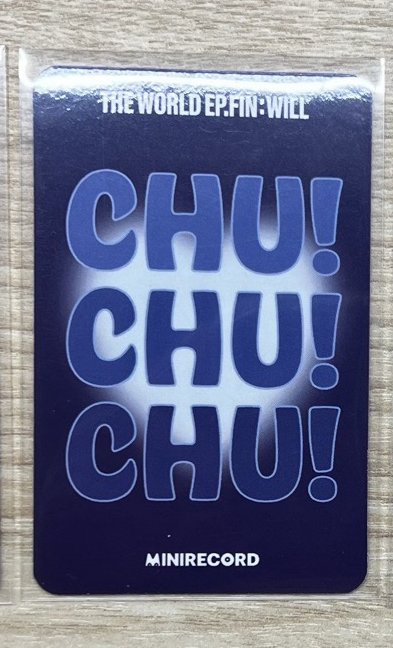 Will MINIRECORD 2.0 簽售卡-飛吻榮😘