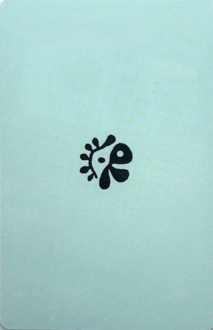 迷一 Ball ver. 專輯卡  背面