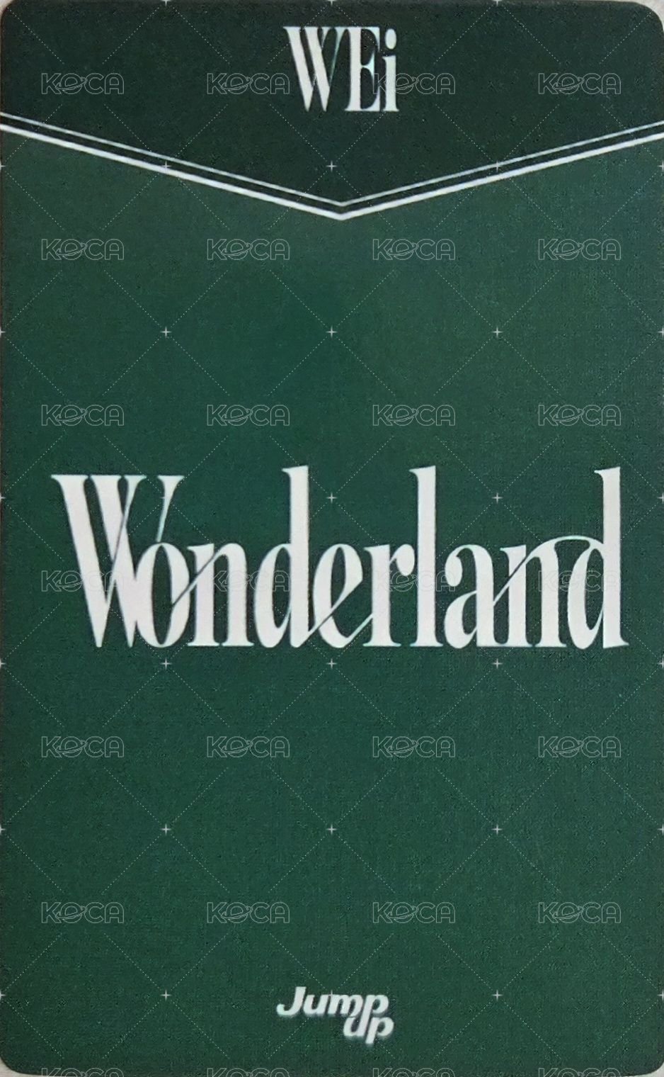 迷你八輯 ju 線上10.0 簽售卡 A ver. 背面