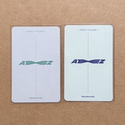 Wonderwall  A+B ver 周邊卡 