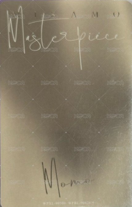 迷一 JYP JAPAN 演唱會 DVD / CD 卡  背面