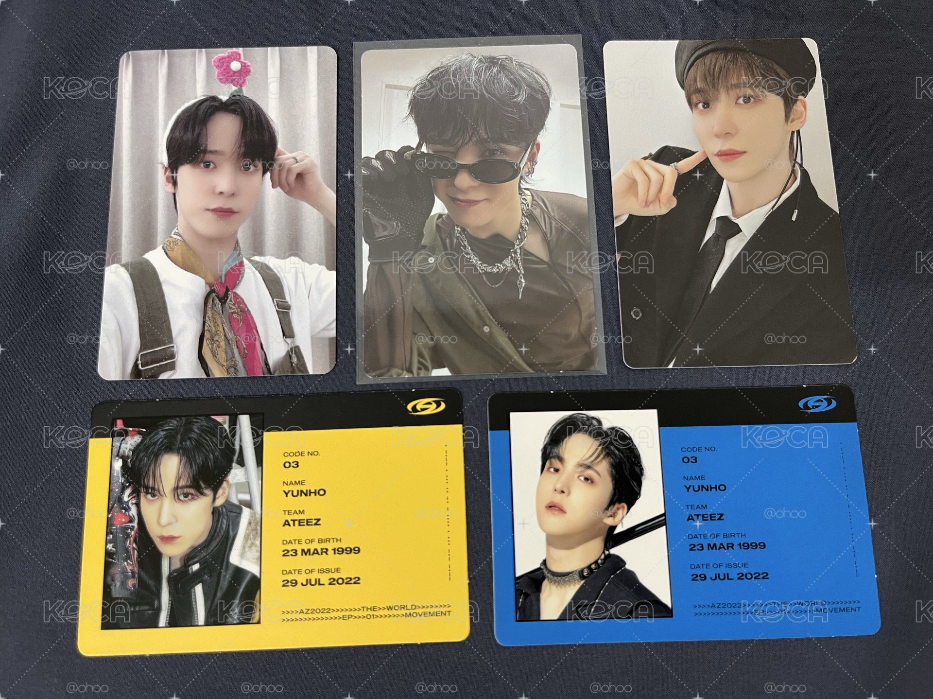 ATEEZ 潤浩小卡