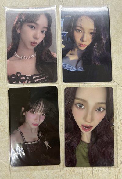 aespa Karina 劉知珉 陽光柚 藍光 KMS 小卡