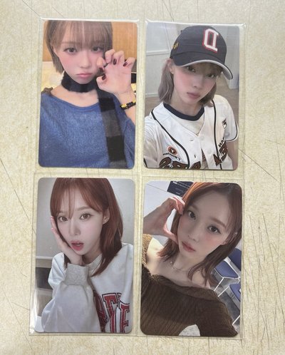 aespa Winter 金旼炡 棒球 喵爪 KMS小卡 特典 簽售