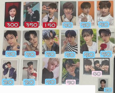 STRAY KIDS 小卡（購買前先看下方商品資訊