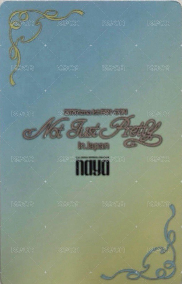 1st fc 日本線下 入場卡 / 場限卡 入會卡 背面