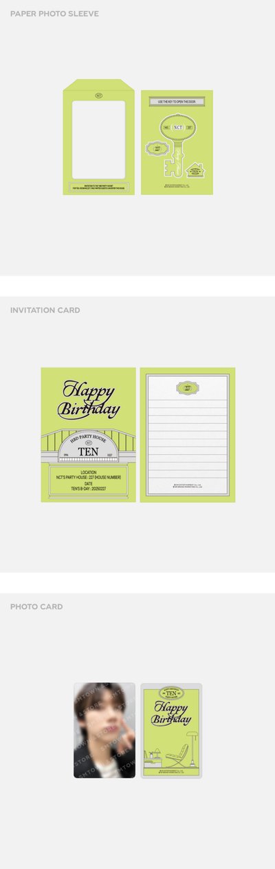 2025 生日卡 TEN