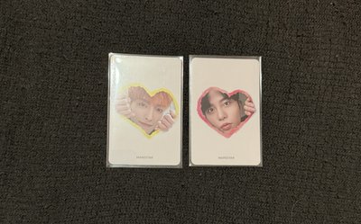 GH1 MS雙面臉頰愛心簽售卡