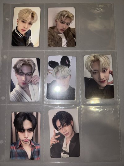 ZB1雄昊鋭旭特典卡代言卡