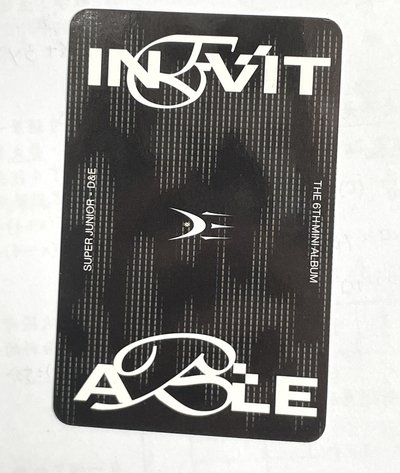 SJ D&E 迷6 專輯卡 