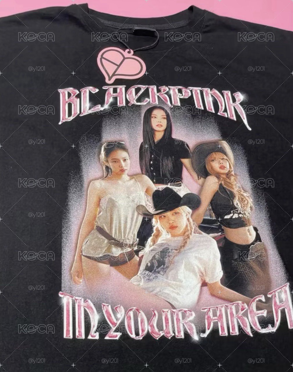 BLACKPINK 3巡 T恤 type2