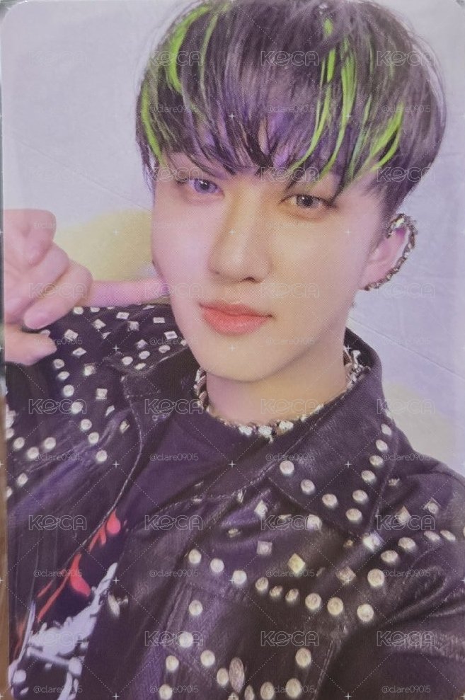 Stray kids ODDINARY 專輯卡 B ver.彰彬